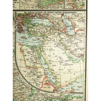 Mappa - Der Krieg gegen Rusßland. Espenlaub militaria