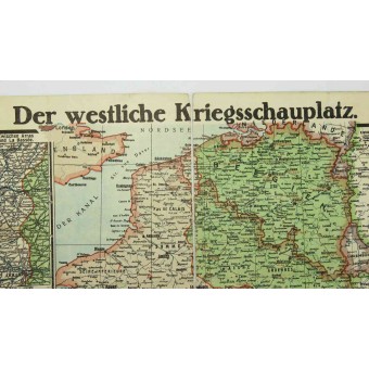 Mappa - Der Krieg gegen Rusßland. Espenlaub militaria