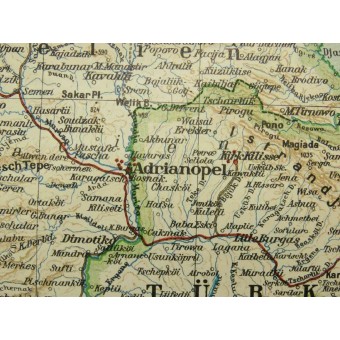 Map, la guerra nei Balcani in WW1. Espenlaub militaria
