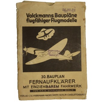 Volckmanns Baupläne flugfähiger Flugmodelle. Espenlaub militaria