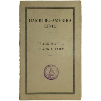 Hampuri-Amerika Linie -kartta. Espenlaub militaria