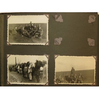 Stridsbilder av Wehrmacht-mortelpersonalen. Espenlaub militaria