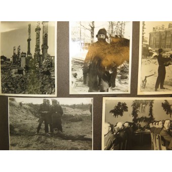 Альбом с фотографиями солдата зенитной артиллерии Люфтваффе. Восточный фронт.. Espenlaub militaria