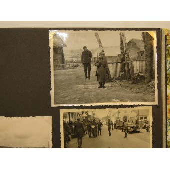 German Wehrmacht soldier photo album, Eastern front, Estonia and Russia.. Espenlaub militaria