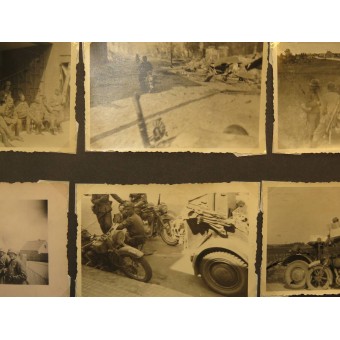 Fotoalbum från tyska Wehrmacht-soldater, östfronten, Estland och Ryssland.. Espenlaub militaria