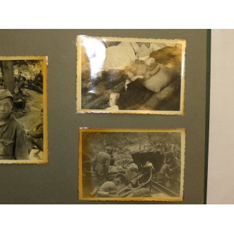 Álbum de fotos de la Wehrmacht soldado del Regimiento 18 de Infantería. Espenlaub militaria