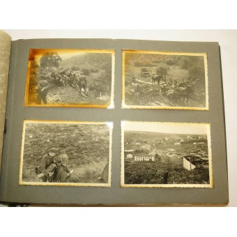 Kuva -albumi Wehrmacht -sotilasta 18: sta Infanterie -rykmentistä. Espenlaub militaria