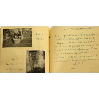 Фотографии альбома женщины служащей РАД. Государственной рабочей службы рейха.. Espenlaub militaria
