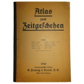 Derde Rijk. Wereldkaarten van 1940. Atlas zum Zeitgeschehen, 1940