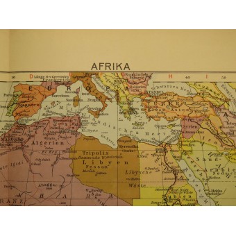 3rd Reich. World maps from 1940. Atlas zum Zeitgeschehen, 1940. Espenlaub militaria