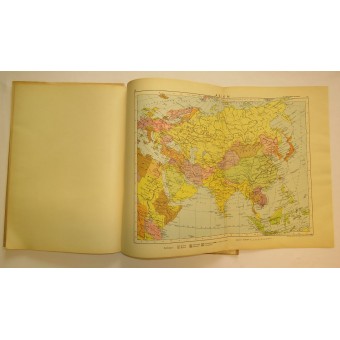 Terzo Reich. Mappe del Mondo dal 1940. Atlas zum Zeitgeschehen 1940. Espenlaub militaria