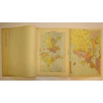 Terzo Reich. Mappe del Mondo dal 1940. Atlas zum Zeitgeschehen 1940. Espenlaub militaria