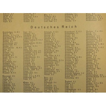 Tredje riket. Världskartor från 1940. Atlas zum Zeitgeschehen, 1940. Espenlaub militaria