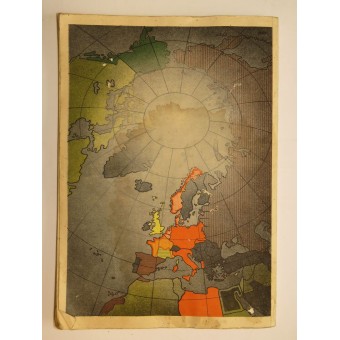 La propaganda Seconda Guerra Mondiale tedesco. Mappe di guerra - Der Krieg 1939-1940 in Karten. Espenlaub militaria