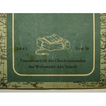 La carte de soldat de la série de Tornisterschrift des Oberkommando der Wehrmacht. Espenlaub militaria