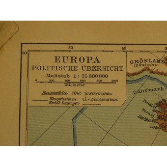 Солдатская карта из серии у Чтиво из ранца- Tornisterschrift. Espenlaub militaria