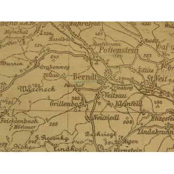 Szombathely map (Hungaria). Espenlaub militaria