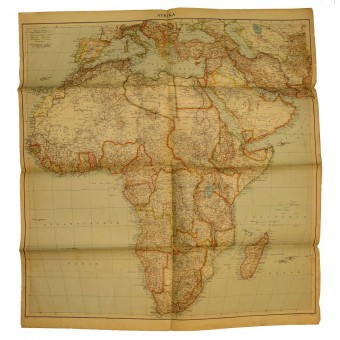 Wehrmacht - Afrika Karte.. Espenlaub militaria
