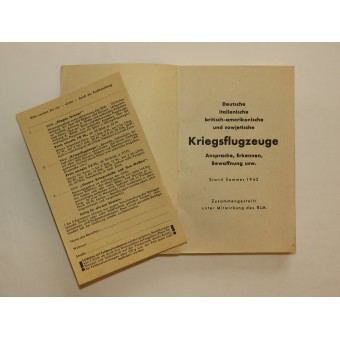 Aviones de guerra alemanes, italianos, británicos, estadounidenses y soviéticos. Libro de referencia.. Espenlaub militaria