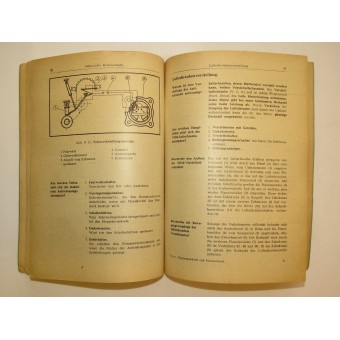 Luftwaffe mechanics book Aircraft Electrics and Precision Mechanics. Espenlaub militaria