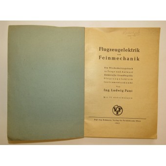 La meccanica della Luftwaffe libro Aircraft Elettrico e di Precisione Meccanica. Espenlaub militaria