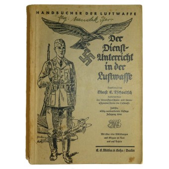 Luftwaffes tjänstebok. Upplaga från 1941. Espenlaub militaria