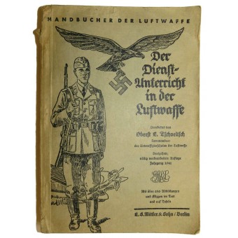 Luftwaffe Service-leerboek voor soldaten. 1941 jaar. Espenlaub militaria