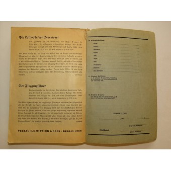 Luftwaffe da manuale di servizio per i soldati. 1941 anni. Espenlaub militaria