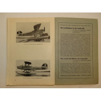Luftwaffe textbook - The modern aviation, 1942. Espenlaub militaria