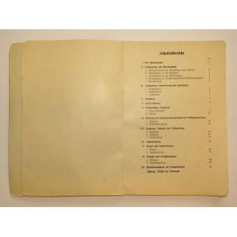 Libro di riferimento RAD - inventario delle scorte di lavoro. Espenlaub militaria