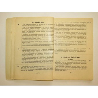 Libro de referencia del DAR - Balance de inventario de trabajo. Espenlaub militaria