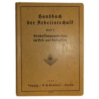 RAD technische referentiehandleiding, uitgave 2, geodesy en constructie.. Espenlaub militaria