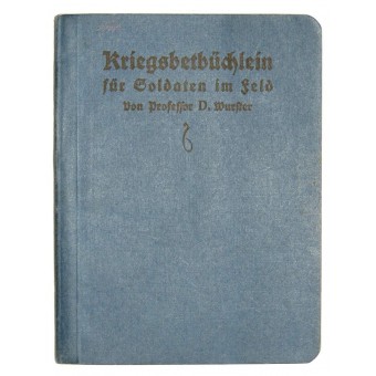 Soldier Front Prayer Book van WWI-periode. 1914 jaar.. Espenlaub militaria