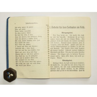 Soldier Front Prayer Book van WWI-periode. 1914 jaar.. Espenlaub militaria