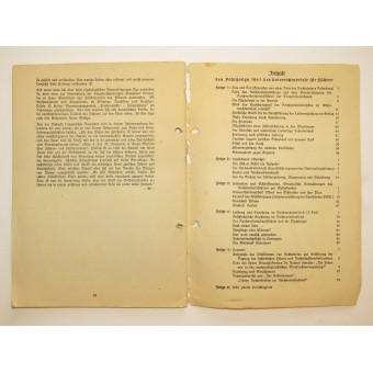 Teaching Letters for Leaders, 6th episode 1941. The RAD leaders handbook. Espenlaub militaria