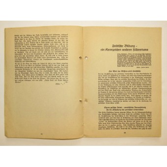Lettere di insegnamento per Leader, 6 ° episodio 1941. La RAD leader handbook. Espenlaub militaria