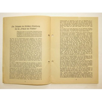 Cartas de enseñanza para los líderes, sexto episodio de 1941. El RAD líderes manual. Espenlaub militaria