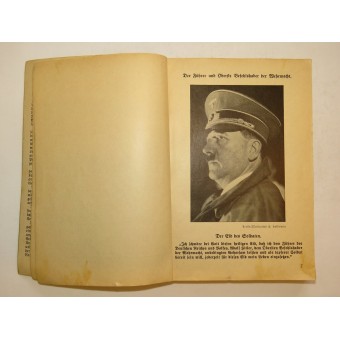 Textbook for German soldier. 1938/39. Espenlaub militaria