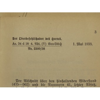 Wehrmacht officers handbook: The troop control.. Espenlaub militaria