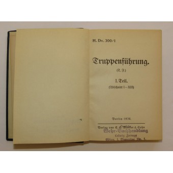 Oficiales de la Wehrmacht Handbook: El manejo de tropas.. Espenlaub militaria