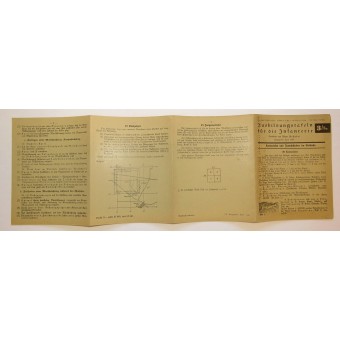 Wehrmacht -Training manual for reading maps on the cross country.. Espenlaub militaria