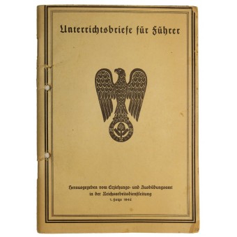 Handbuch für RAD-Führer. Unterrichtsbriefe für Führer. Espenlaub militaria