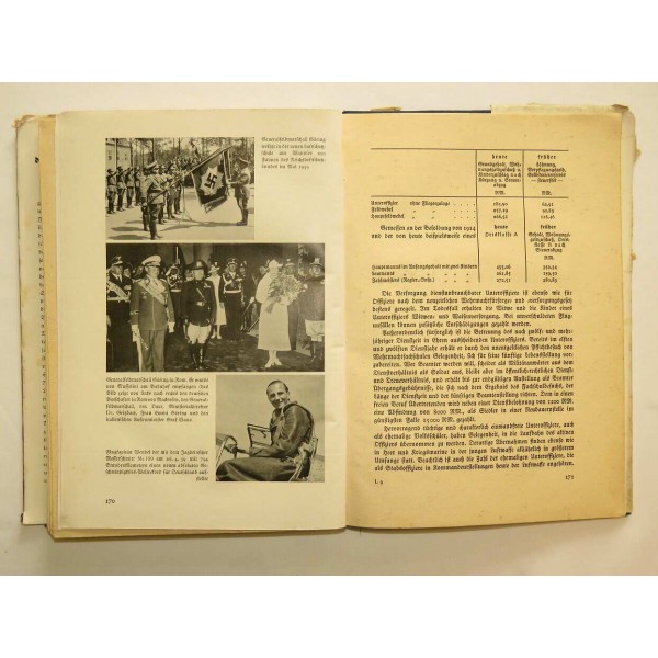 Almanac of the german Luftwaffe, rare issue from 1940 year