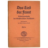 Military songs for soldiers, brochure "Das Leid der Front"