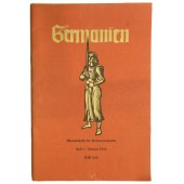 Monthly magazine printed by Ahnenerbe - "Germanien"