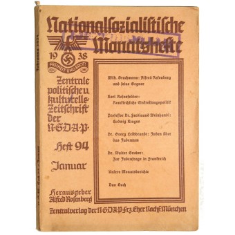 National Socialists Monthly magazine. Espenlaub militaria