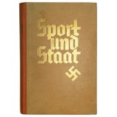 Иллюстрированная книга "Sport und Staat", 1937