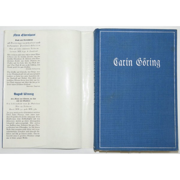 Le livre sur Hermann Goering wife- « Carin Göring