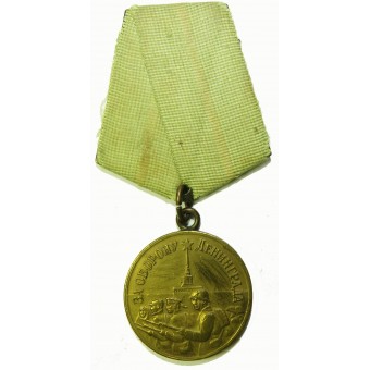 Medalj för försvaret av Leningrad. Espenlaub militaria
