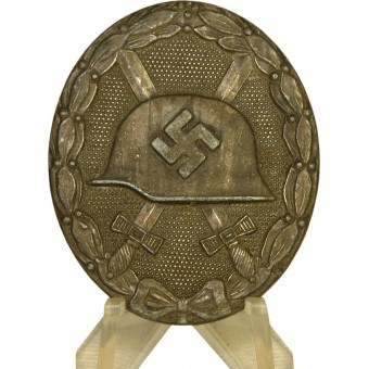 65 märkta Verwundetenabzeichen 1939 i silver. Klein und Quenzer. Espenlaub militaria
